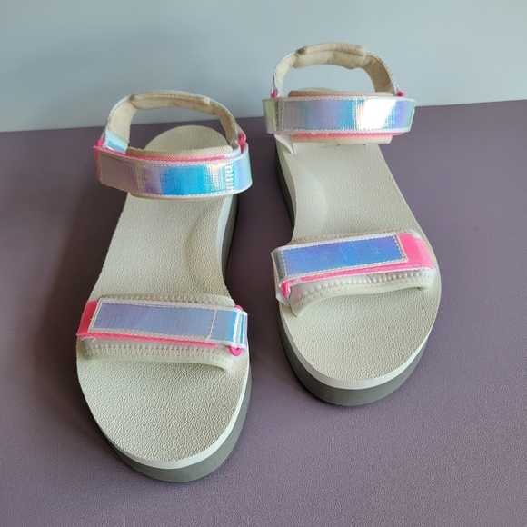 Keds Trio Platform Iridescent Women's Sandals Size 9 - Picture 5 of 10
